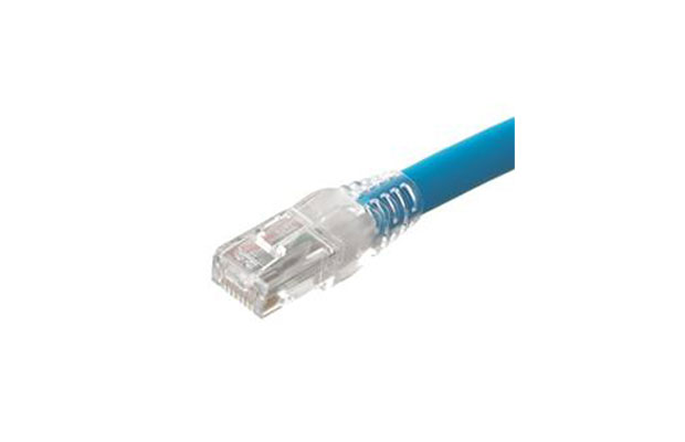 COMMSCOPE/AMP (4-1859247-0) Cat6 Patchcord, SL, Blu, Transparent, 40 Ftz