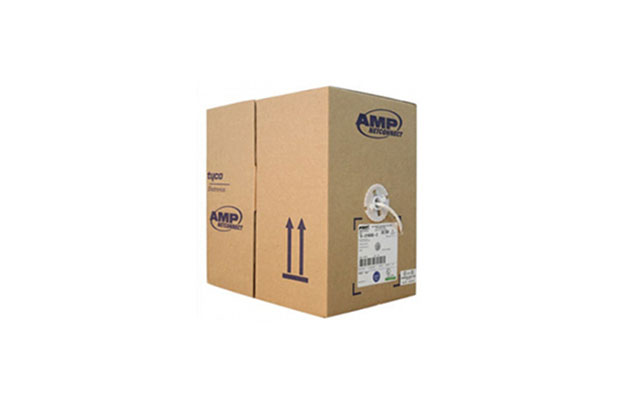 COMMSCOPE/AMP (6-219590-2) UTP Cable,Cat5e,4 Prs,24AWG,Sol,CM,PB 305m/rl
