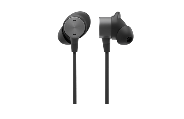 Logitech Zone Wired Earbuds with Noise Cancelling Mic (981-001095)