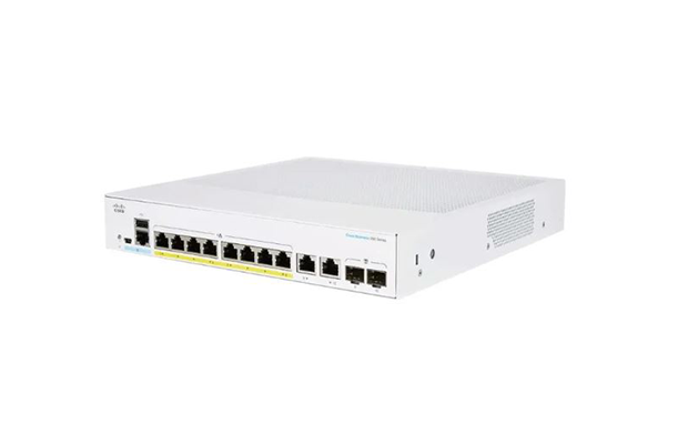 Cisco CBS250-8P-E-2G-EU 8-Port Smart Gigabit, POE Switch