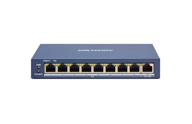 Hikvision DS-3E1309P-EI/M 8-Port Fast Ethernet Smart POE Switch