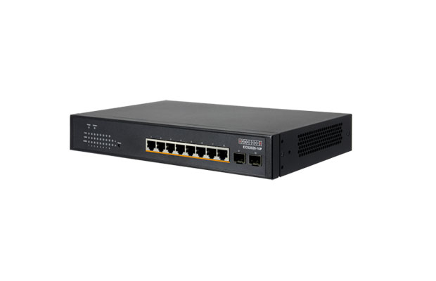 Edgecore ECS2020-10P 8P GE ports, 2G SFP ports with 8 port PoE Switch