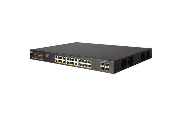 EdgeCore ECS2020-28P 28-Port Gigabit PoE Managed Switch