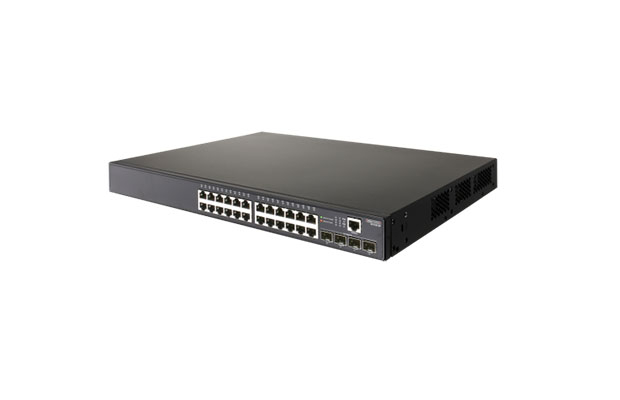 Edgecore ECS4100-28P 28Ports Gigabit PoE, 4Port 1G SFP Ports L2+ Switch