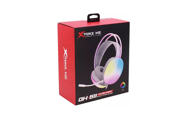 Xtrike Me GH-511 RGB Translucent Gaming Headphone