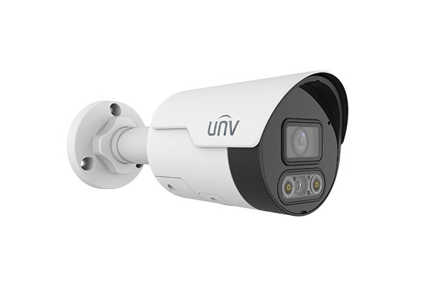 Uniview IPC2124LE-ADF28KMC-DL 4MP HD ColorHunter Mini IR Fixed Bullet Network Camera