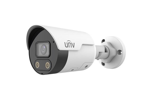 Uniview IPC2128SB-ADF40KMC-I0 8MP HD Fixed Active Deterrence Bullet Full Coler Network Built-in microphone Camera