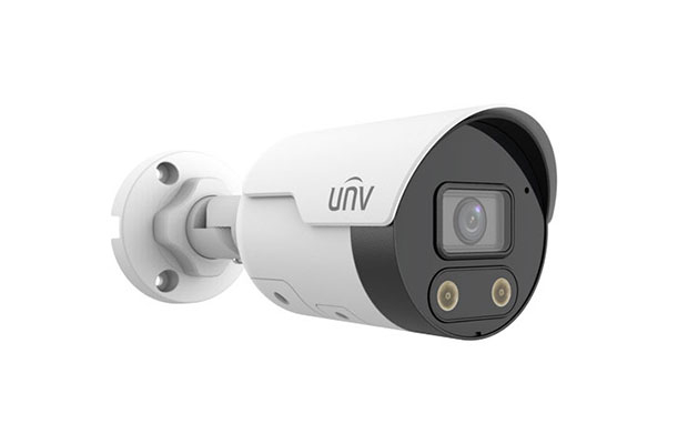 Uniview IPC2128SB-ADF40KMC-I0 8MP HD Fixed Active Deterrence Bullet Full Coler Network Built-in microphone Camera