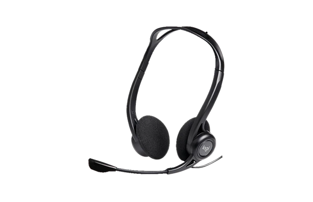 Logitech H370 USB Headset with Noise-Canceling Microphone (981-000710)
