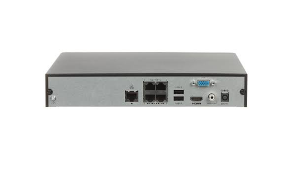 Uniview NVR301-04S3-P4 4CH 1-SATA Ultra POE NVR
