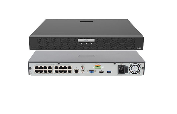 Uniview NVR502-16B-P16-IQ 16-ch 2HDD AI 4K H265+ POE