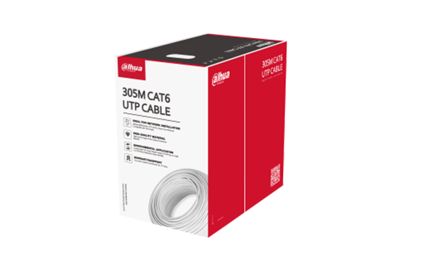 Dahua​ PFM920I-6UN-C UTP CAT6 Network Cable 305m ((oxygen free copper)