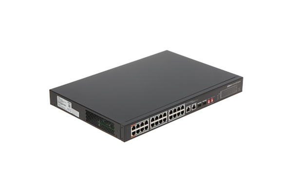 Dahua PFS3226-24ET-240 26-Port Fast Ethernet Switch with 24-Port PoE (240W)