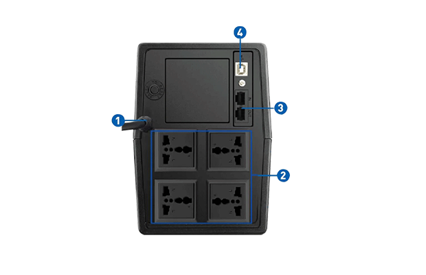 UPS Prolink 1250VA PRO1202SFCU