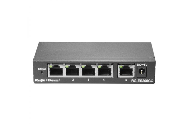 Reyee RG-ES205GC 5-Port Gigabit Smart Switch