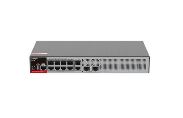 Ruijie RG-S2915-10GT2MS-P-L 10-Port 1GE RJ45 Layer2+ Managed PoE+ Switch