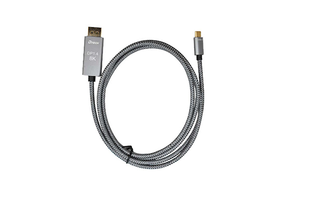 DTECH TB-2917 1.5m USB-C to DP1.4 8K Video/Audio Converter