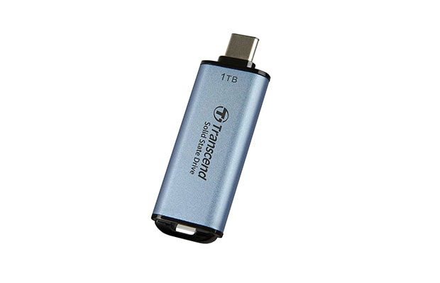 SSD External 1TB ESD300C Transcend USB-Type-C, SKY Blue (TS1TESD300C)