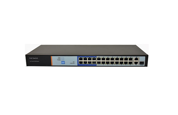 Watashi WSC089 24-Port & 2-Port Uplink Gigabit PoE Switch