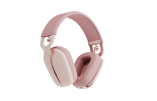 Logitech Zone Vibe 100 Bluetooth/Wireless Headset Rose (981-001225)