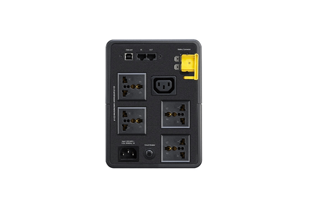 APC Back-UPS 1200VA, 230V, AVR, Universal Sockets (BX1200MI-MS)