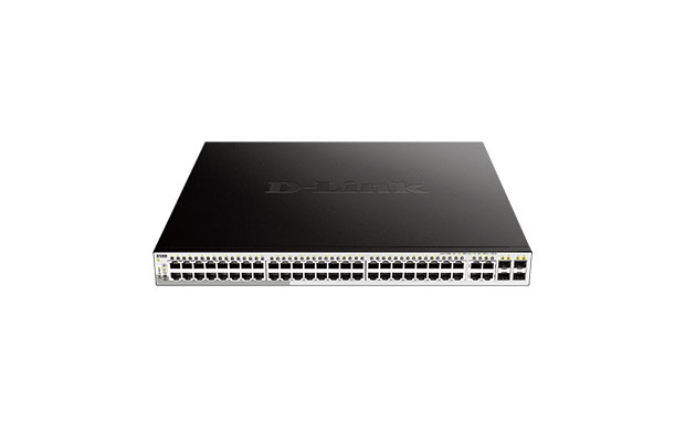 D-Link DGS-1210-52MP 52-Port Gigabit Smart Managed PoE Switch