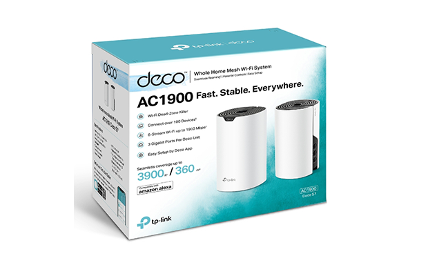 TP-Link Deco S7 AC1900 Whole Home Mesh Wi-Fi System (2-Pack)