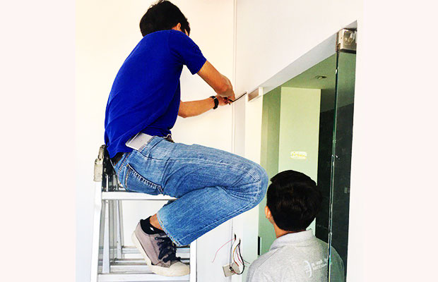 Door Access Control - Installation of Door Security System