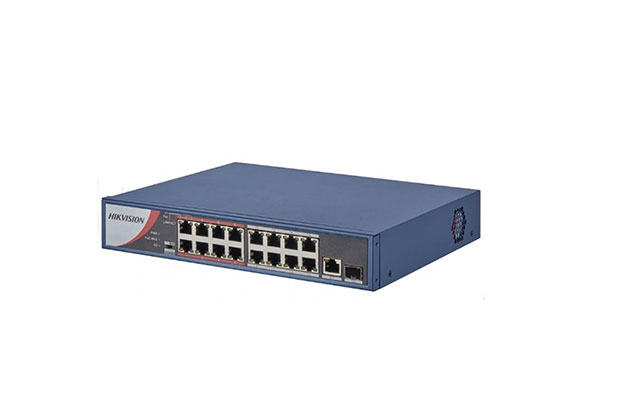 Hikvision DS-3E0318P-E/M 16 Port PoE Switch
