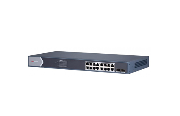 Hikvision DS-3E0518P-E​ 16Port Gigabit Unmanaged POE Switch