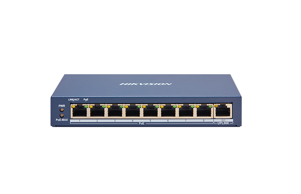 Hikvision DS-3E1309P-EI 8Port Fast Ethernet Smart POE Switch