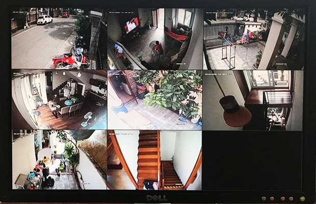 Installation Camera Surveillance at Borey Grand Chroy Changva - Phnom Penh