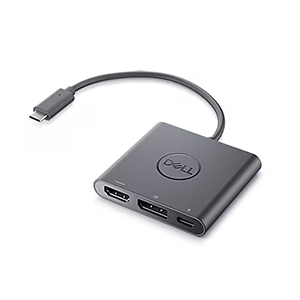 Dell Adapter - USB-C to HDMI/DisplayPort with Power Delivery (492-BCTU)