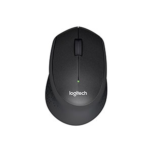 Logitech MOUSE,M331 (910-004914) SILENT PLUS,NO LANG,BLACK