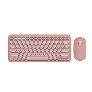 Logitech Pebble 2 Combo Bluetooth keyboard Tonal-Rose (920-012189)