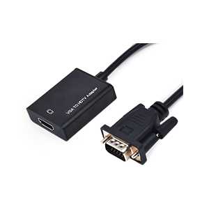 DTECH DT-2012 VGA to HDMI Adapter with Audio Input
