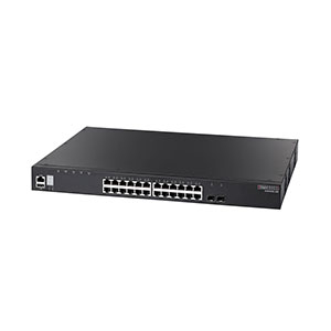 Edgecore ECS4620-28P 24Ports L3 Gigabit Managed Switch​​ 2Port 10G SFP+ ports