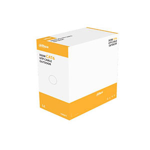 Dahua 305m Outdoor UTP CAT6 Cable (Black) PFM920-6UN