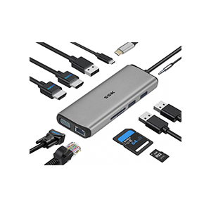 SSK SC200 Type-C Multi-function 11-in-1 Adapter