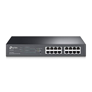 TP-Link TL-SG1016PE 16-Port Gigabit Easy Smart PoE Switch with 8-Port PoE+