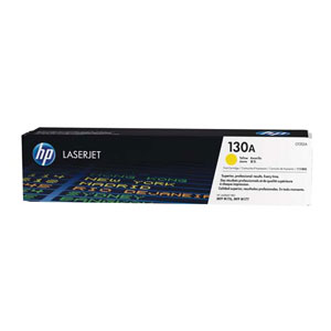 HP 130A Yellow Original LaserJet Toner Cartridge (CF352A)