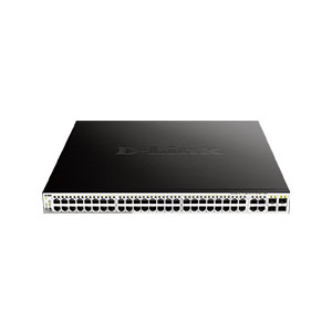 D-Link DGS-1210-52MP 52-Port Gigabit Smart Managed PoE Switch