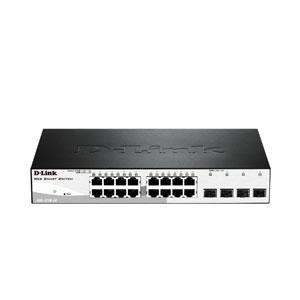 D-Link DGS-1210-20 16-port UTP 10/100/1000Mbps, 4-port Gigabit