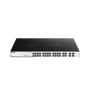 D-Link DGS-1210-28P 28-Port Gigabit Smart Managed PoE Switch