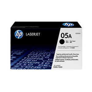 HP 05A Black Original LaserJet Toner Cartridge (CE505A)