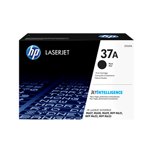 HP 37A Black Original LaserJet Toner Cartridge (CF237A)