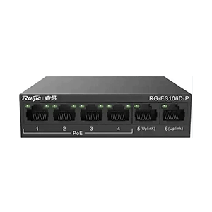 Ruijie/Reyee RG-ES106D-P 4-Port Unmanaged switch