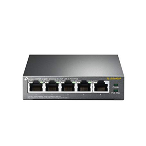 TP-Link TL-SG1005P 5-Port Gigabit Desktop Switch with 4-Port PoE