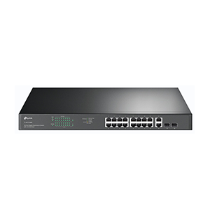 TP-Link TL-SG1218MP 18-Port Gigabit Rackmount Switch with 16 PoE+