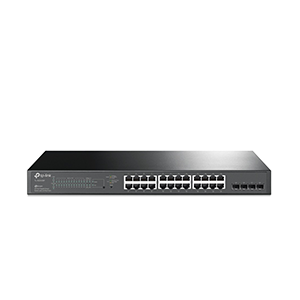 TP-Link TL-SG2428P JetStream 28-Port Gigabit Smart Switch with 24-Port PoE+